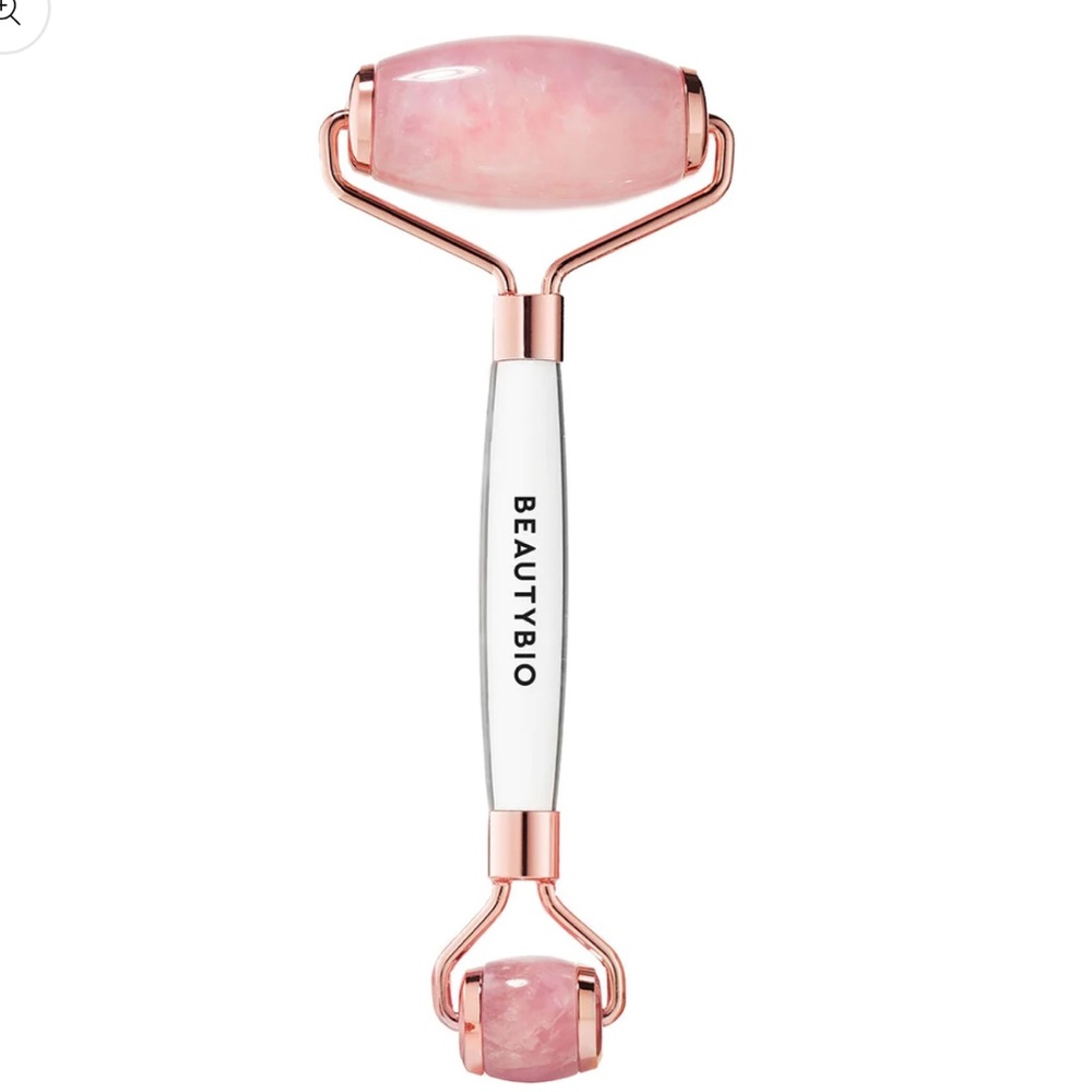 Beautybio Rose Quartz Eye face roller